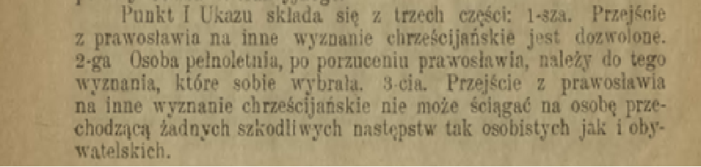 Carski Ukaz Tolerancyjny z 17/30 kwietnia 1905 roku